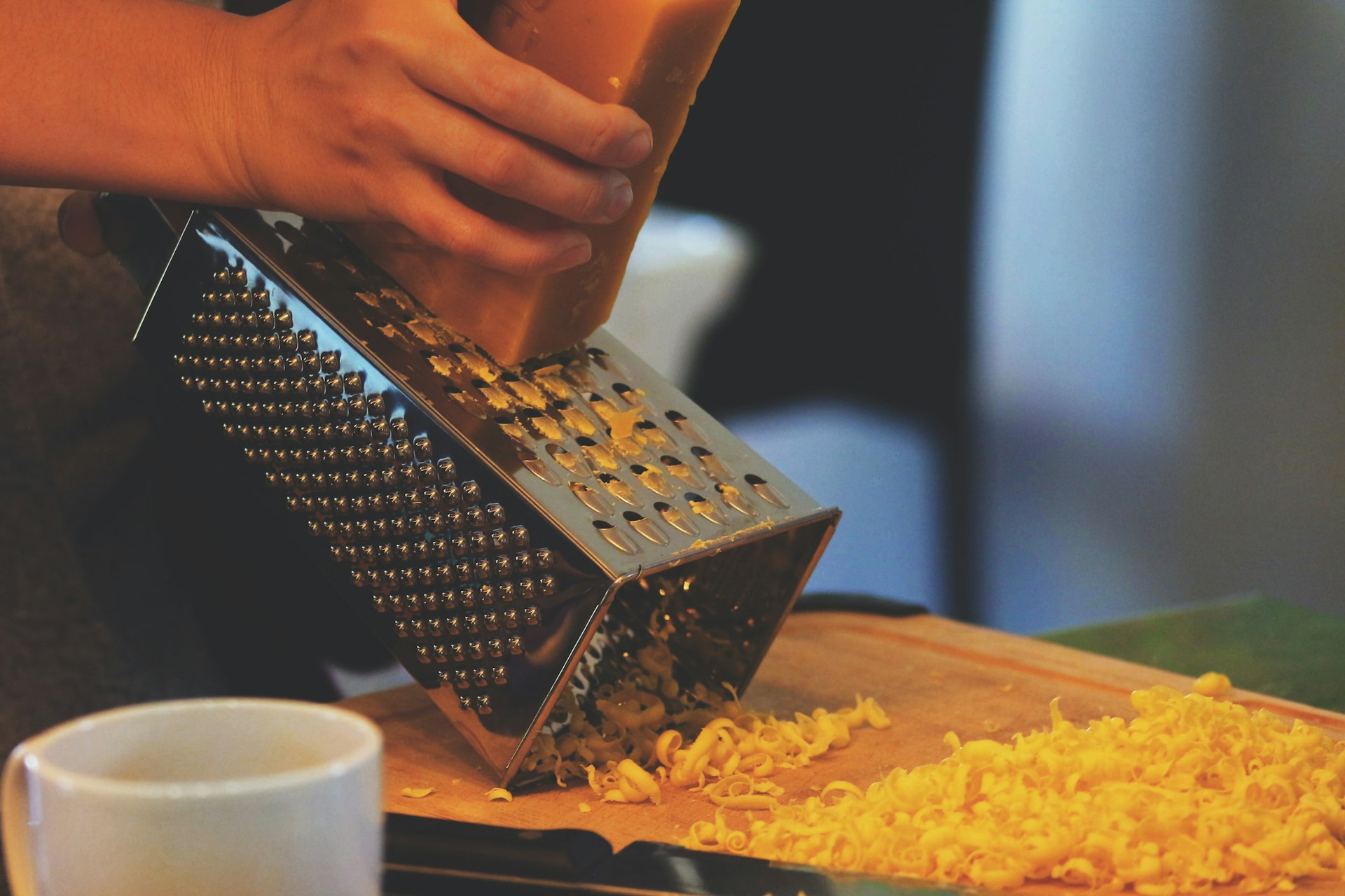 grating cheese